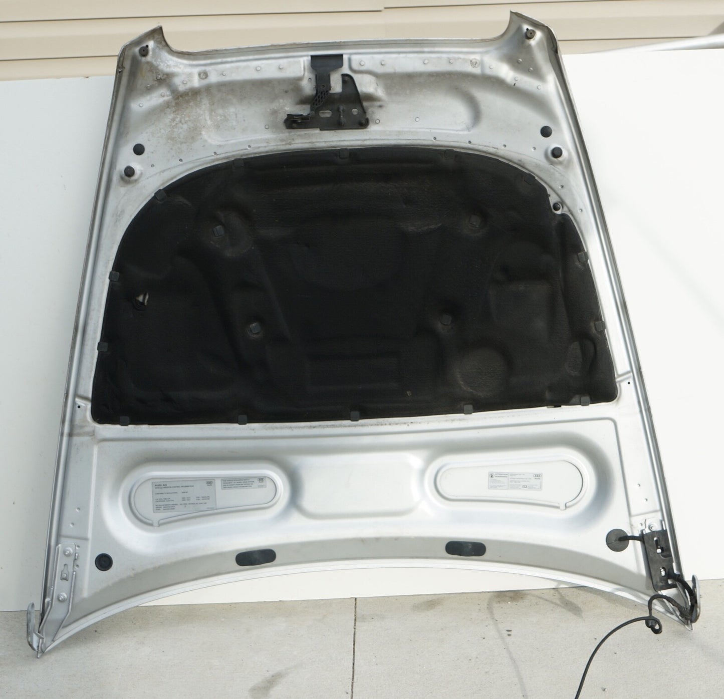 2005 2006 2007 2008 2009 2010 2011 AUDI A6 HOOD OEM USED SILVER
