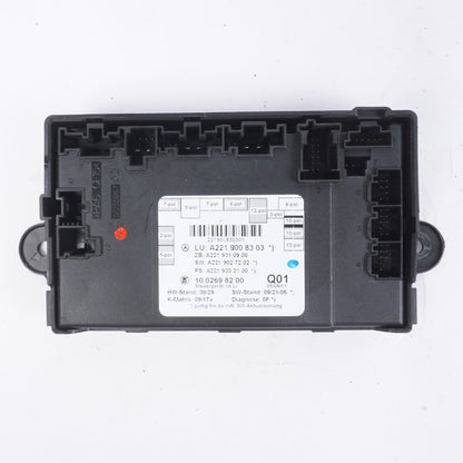 10-13 Mercedes W221 S550 S600 Front Left Door Control Module 2219008303 OEM