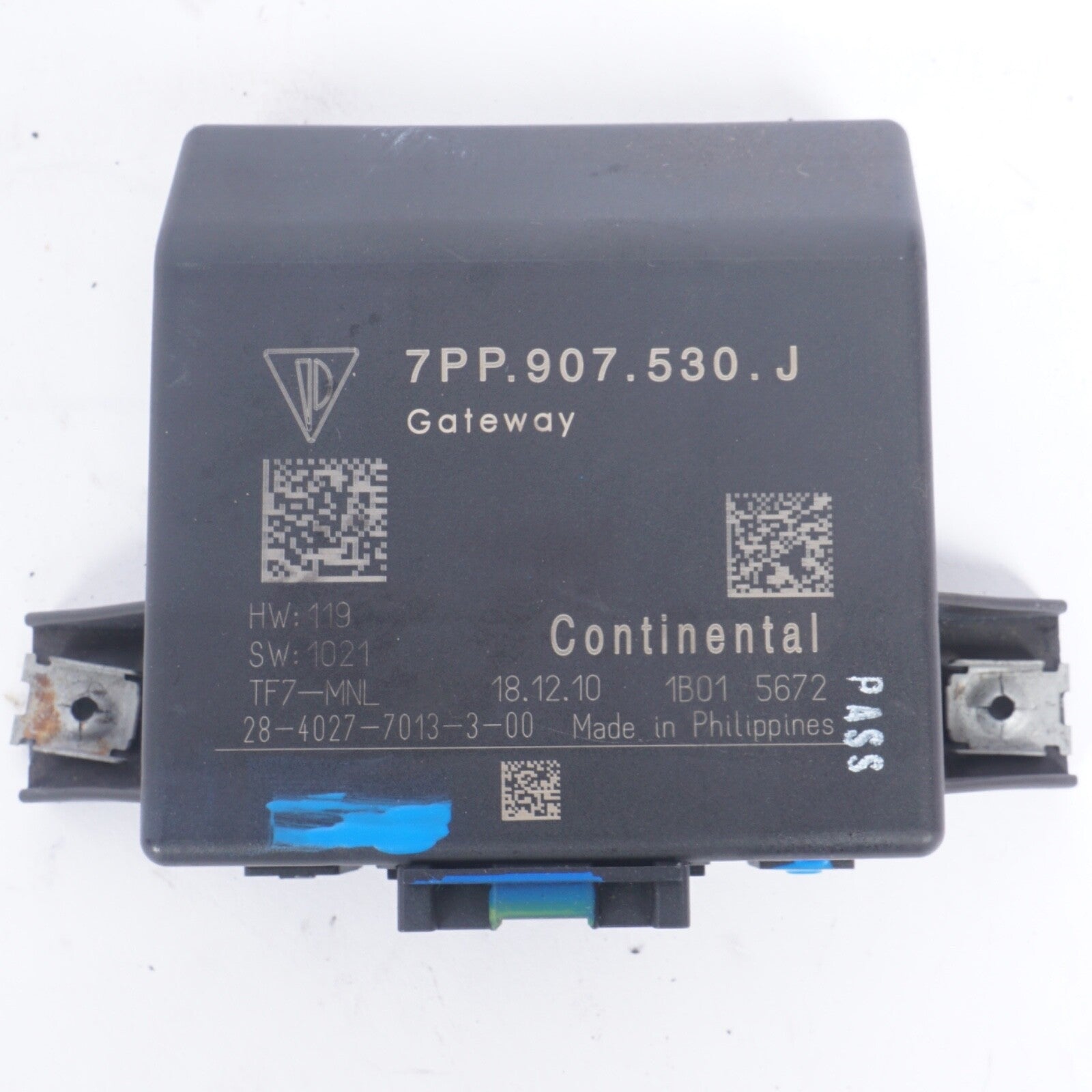 2011 - 2014 PORSCHE CAYENNE GATEWAY CONTROL MODULE 7PP907530P  OEM