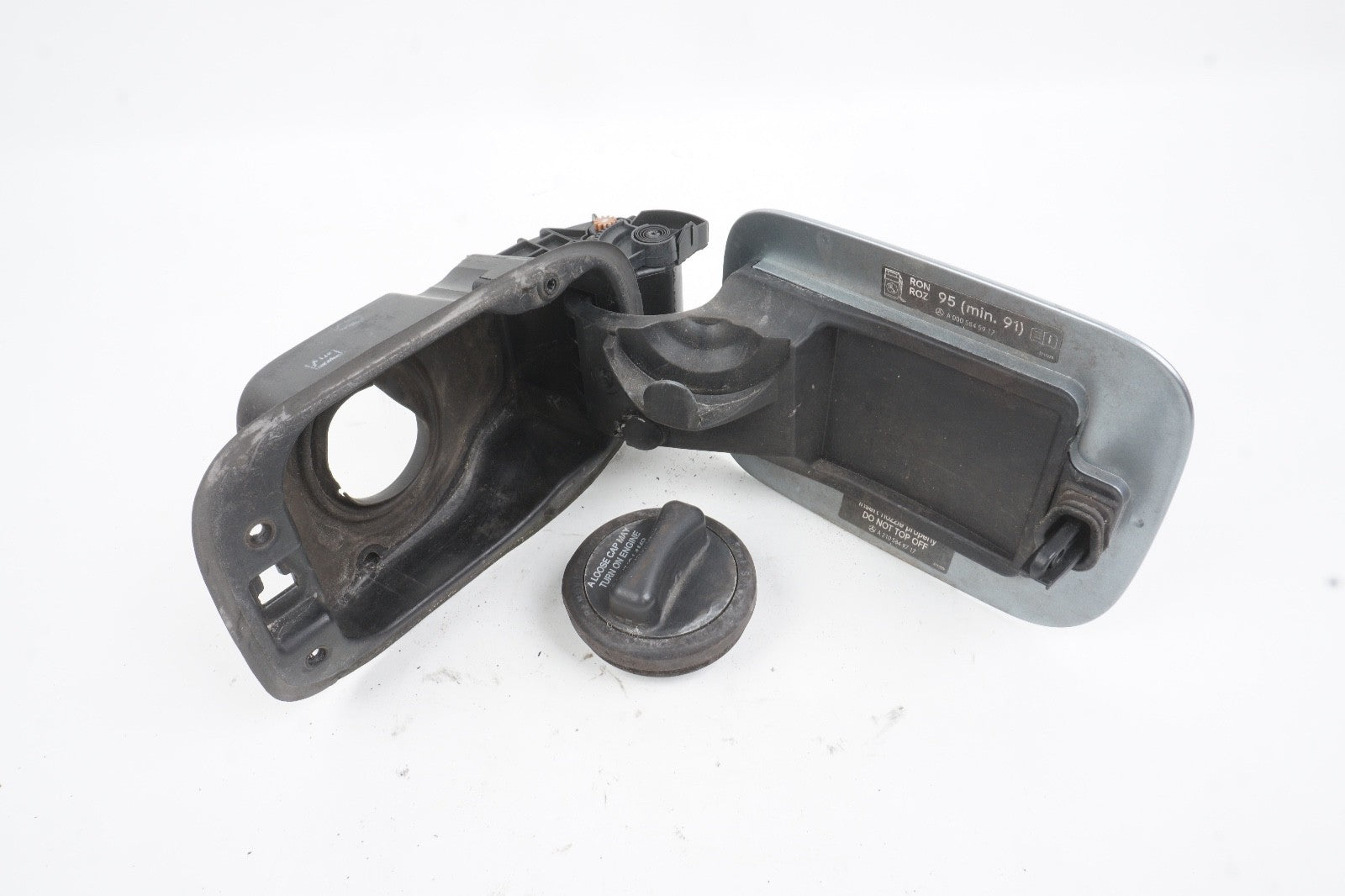 2007-2013 mercedes w221 s550 fuel gas tank filler door lid cover hinge support