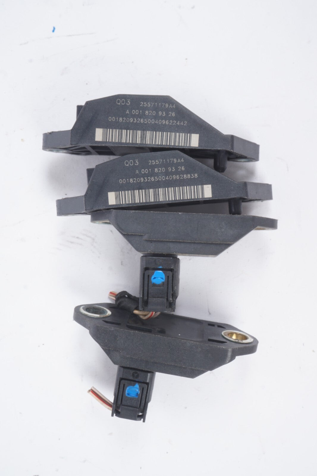 03-12 Mercedes R230 SL500 SL550 Suspension Active Body Control Sensor 4Pcs OEM