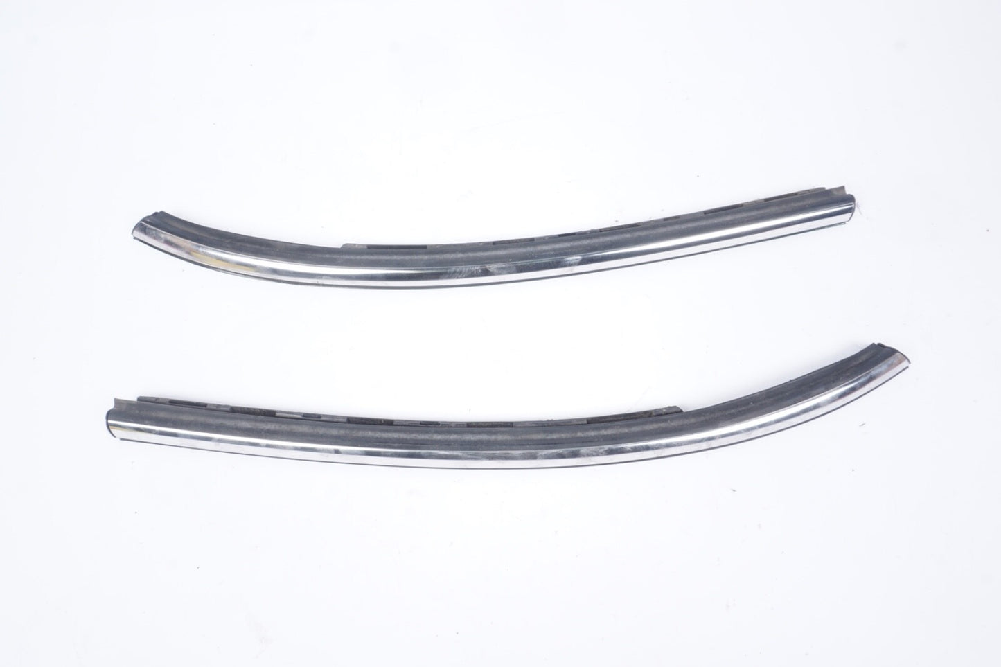14-2019 Mini Cooper F55 Retaining Rear Right Left Mould Panel Trim CHROME SET