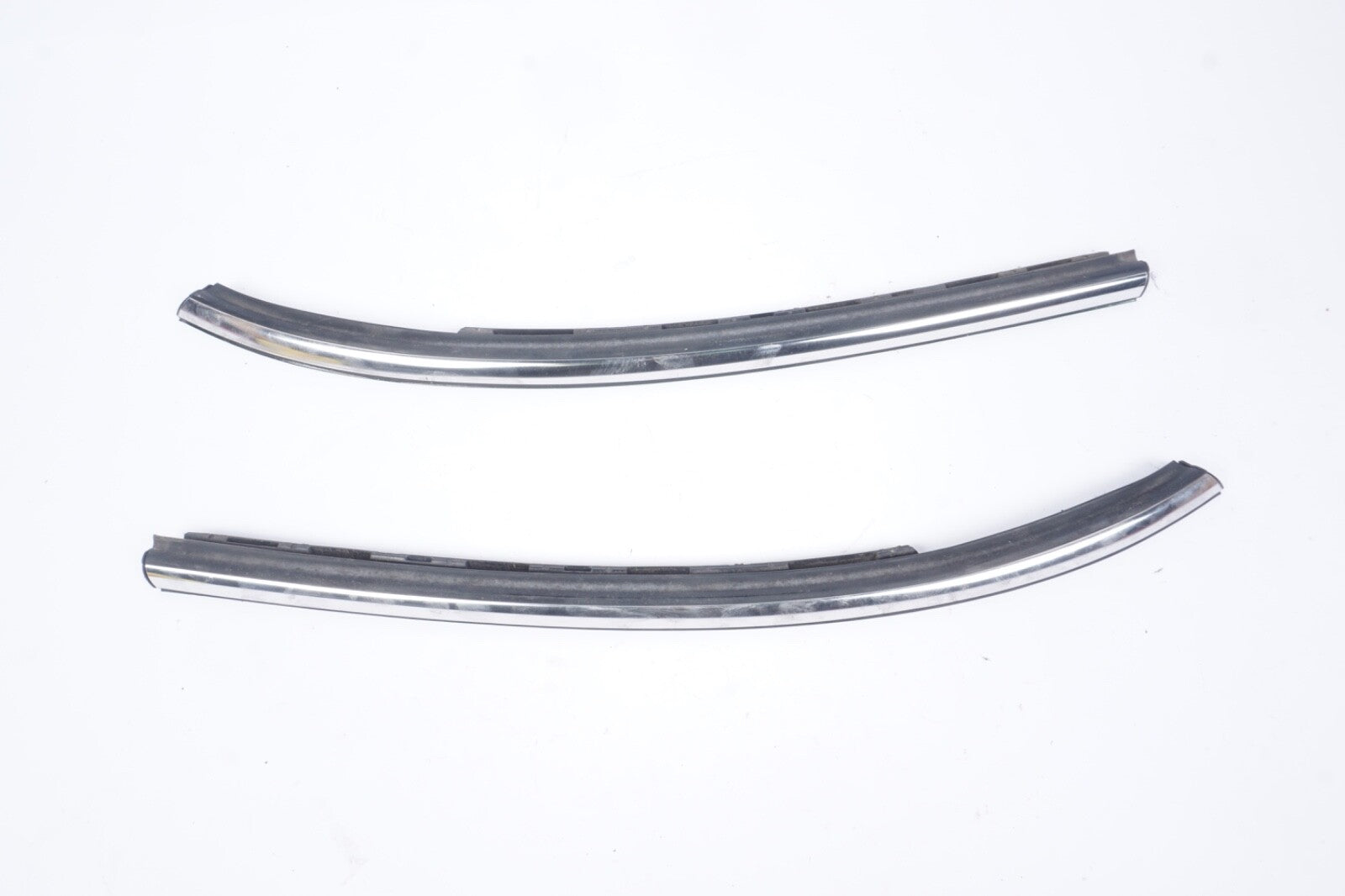 14-2019 Mini Cooper F55 Retaining Rear Right Left Mould Panel Trim CHROME SET