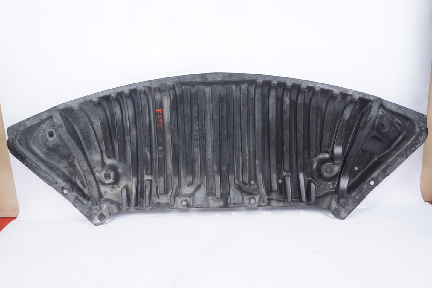 10-17 Mercedes W207 E350 E550 Engine Front Lower Flap Splash Guard OEM