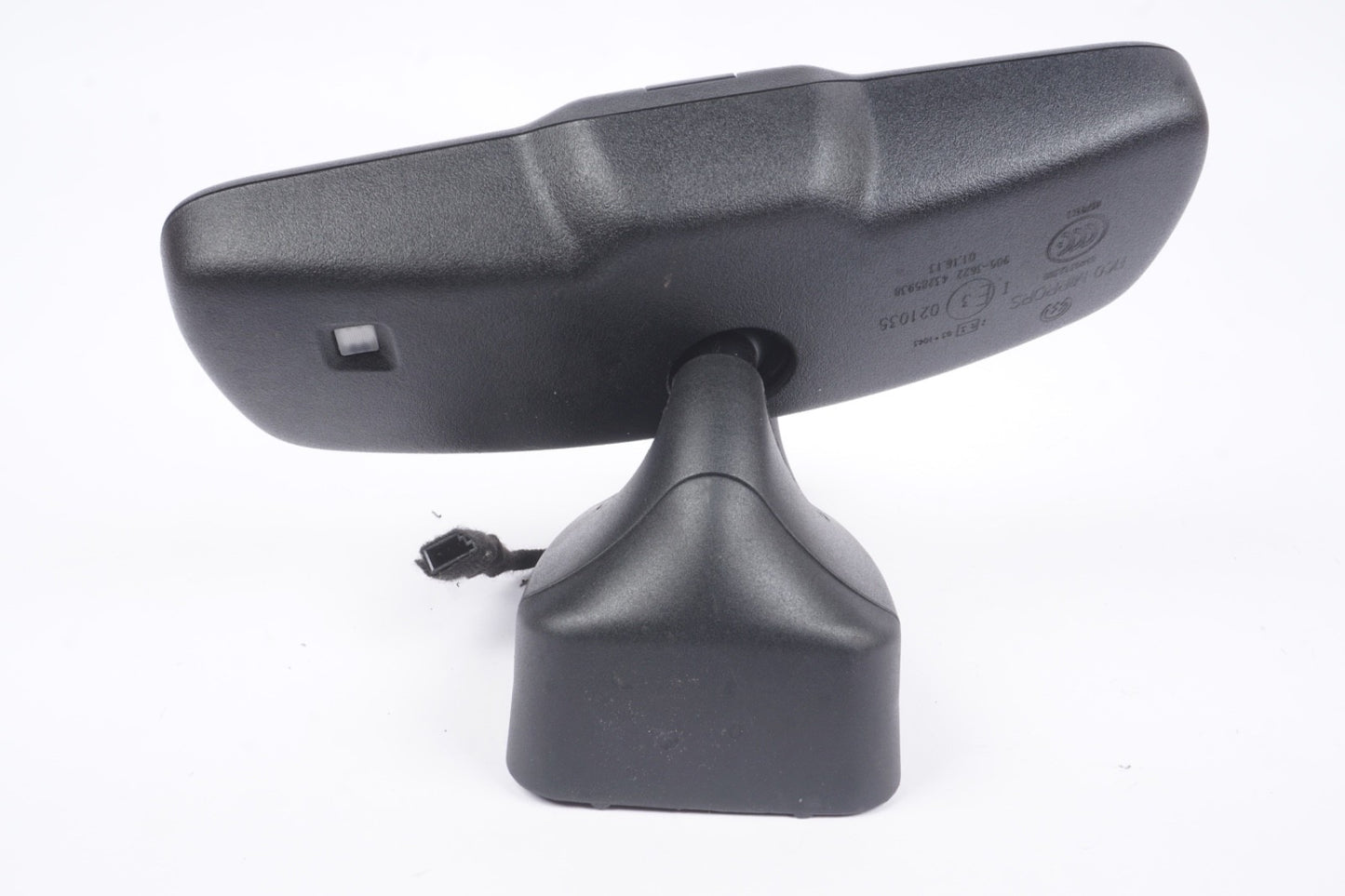2012 - 2017 FIAT 500 MIRROR INTERIOR REAR VIEW WO COMPASS W SWITCH BLACK