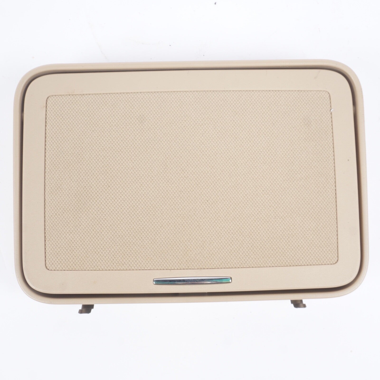 07-13 Mercedes W221 S400 S550 Rear Overhead Vanity Mirror Beige 2218101817 OEM