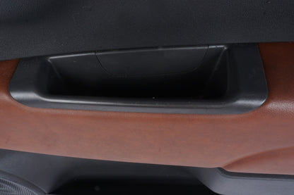 12-19 Fiat 500 Abarth Coupe Right Leather Interior Door Trim Panel