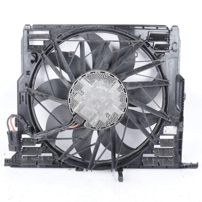 11-16 BMW 550i 650 F10 F12 Cooling Fan Assembly V8 TESTED 8509743 OEM