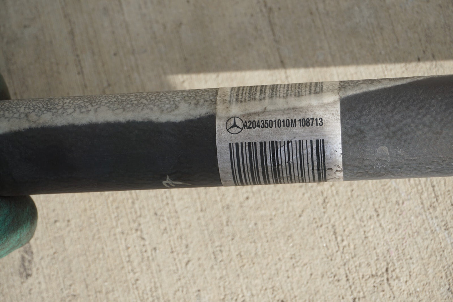 08-14 Mercedes W204 C250 C300 C350 Rear Axle Shaft Left OEM