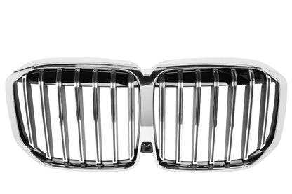 For 2025 BMW G07 X7 LCI Front Kidney Grille Chrome Line