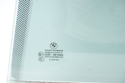 13 - 18 BMW 650I Grand Coupe Rear Left Driver Side Window Glass OEM