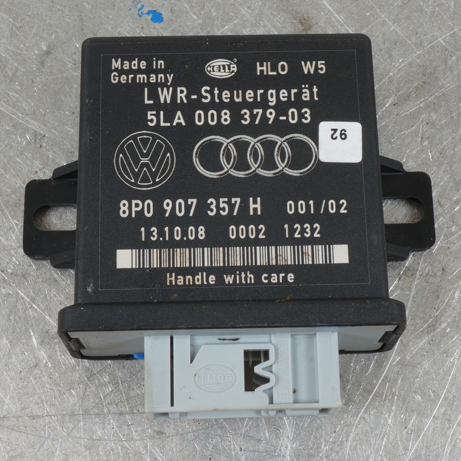 2007-2016 AUDI TT TTS 8J MK2 HEADLIGHT RANGE CONTROL UNIT MODULE 8P0907357H OEM