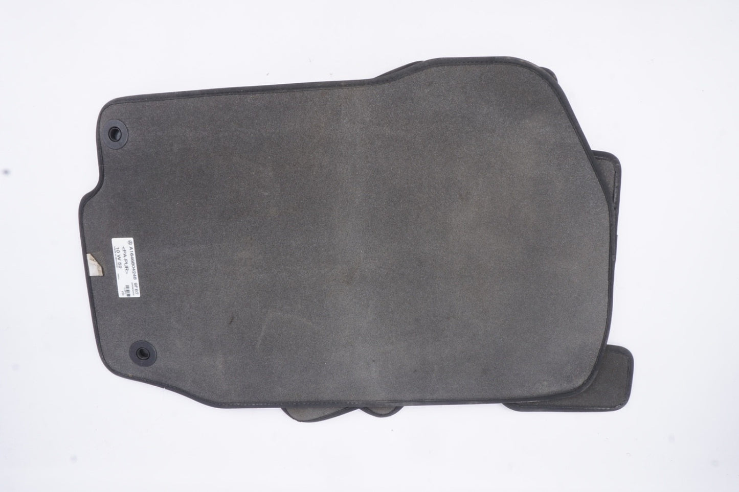 06-11 MERCEDES ML320 ML350 ML500 GL350 GL450 GL550 REAR BLACK FLOOR MATS RUGS