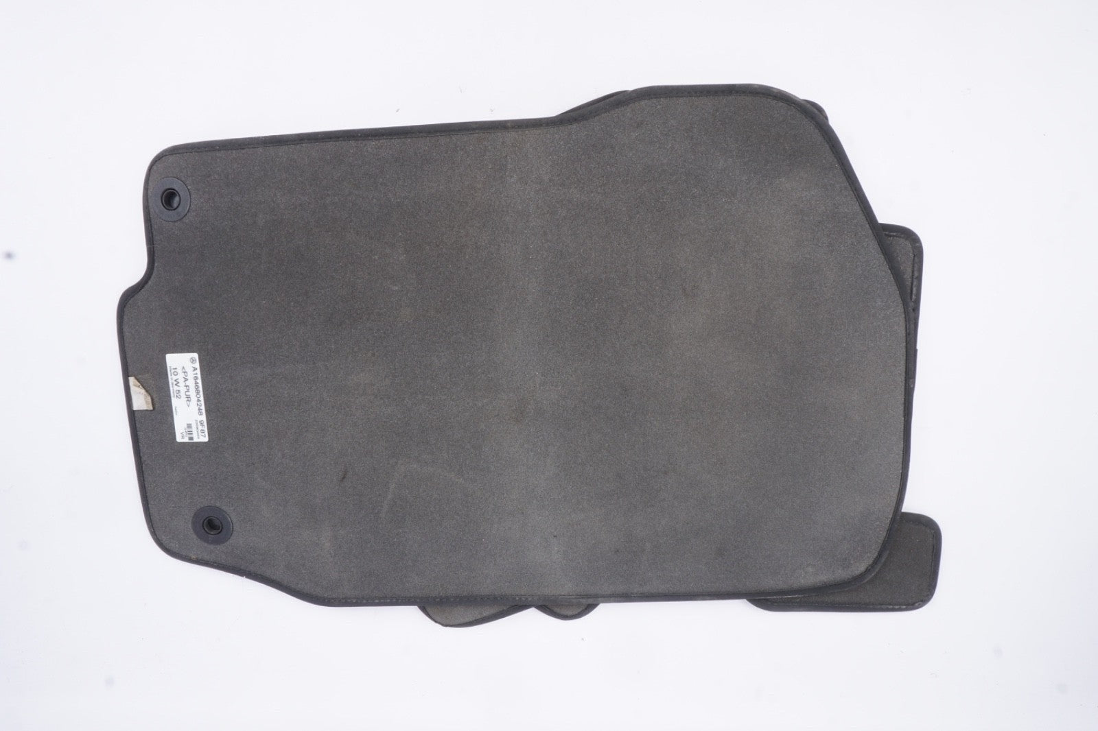 06-11 MERCEDES ML320 ML350 ML500 GL350 GL450 GL550 REAR BLACK FLOOR MATS RUGS