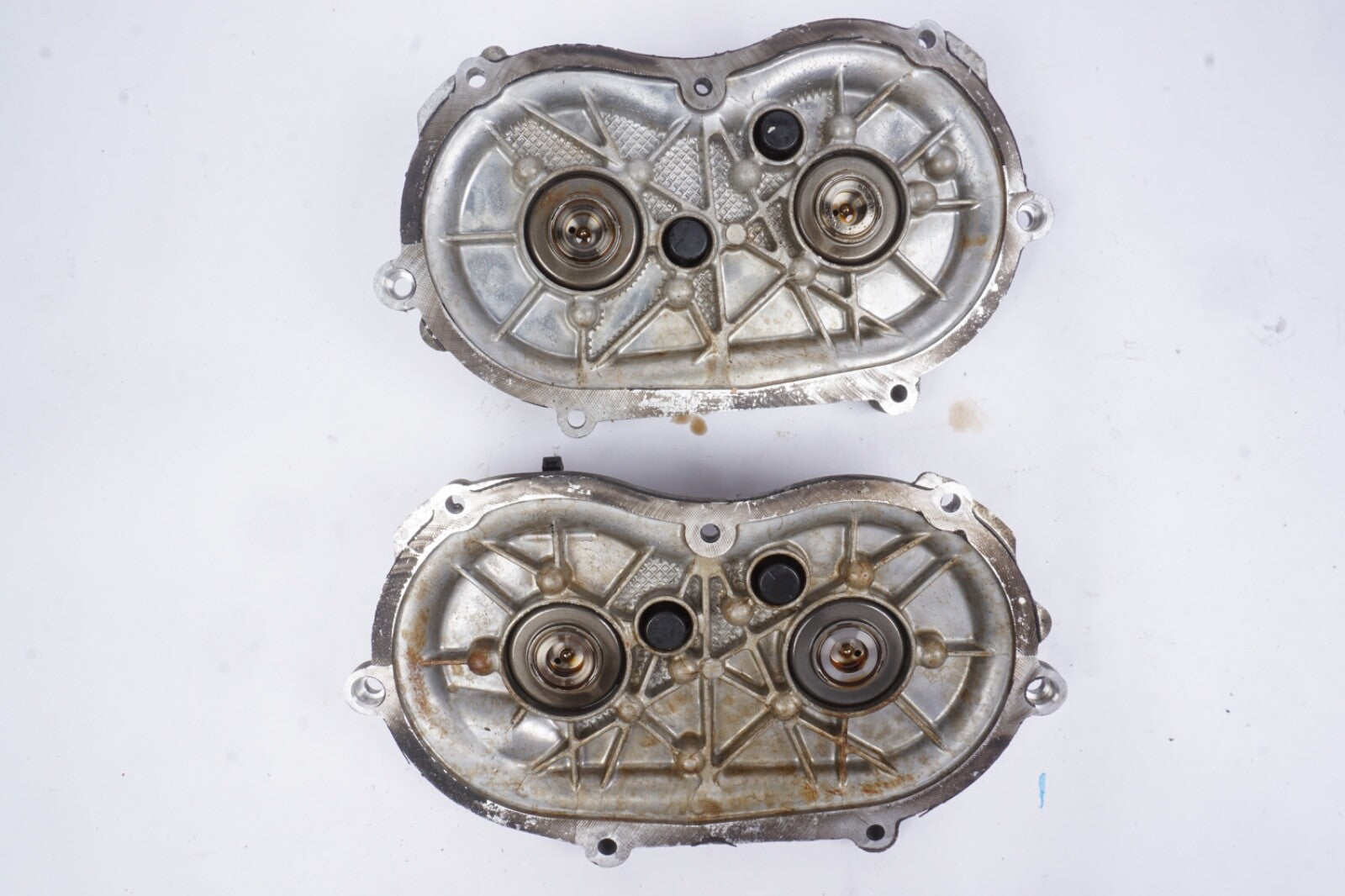 05-13 Mercedes W203 C230 E550 Front Left Right Side Engine Timing Chain Cover