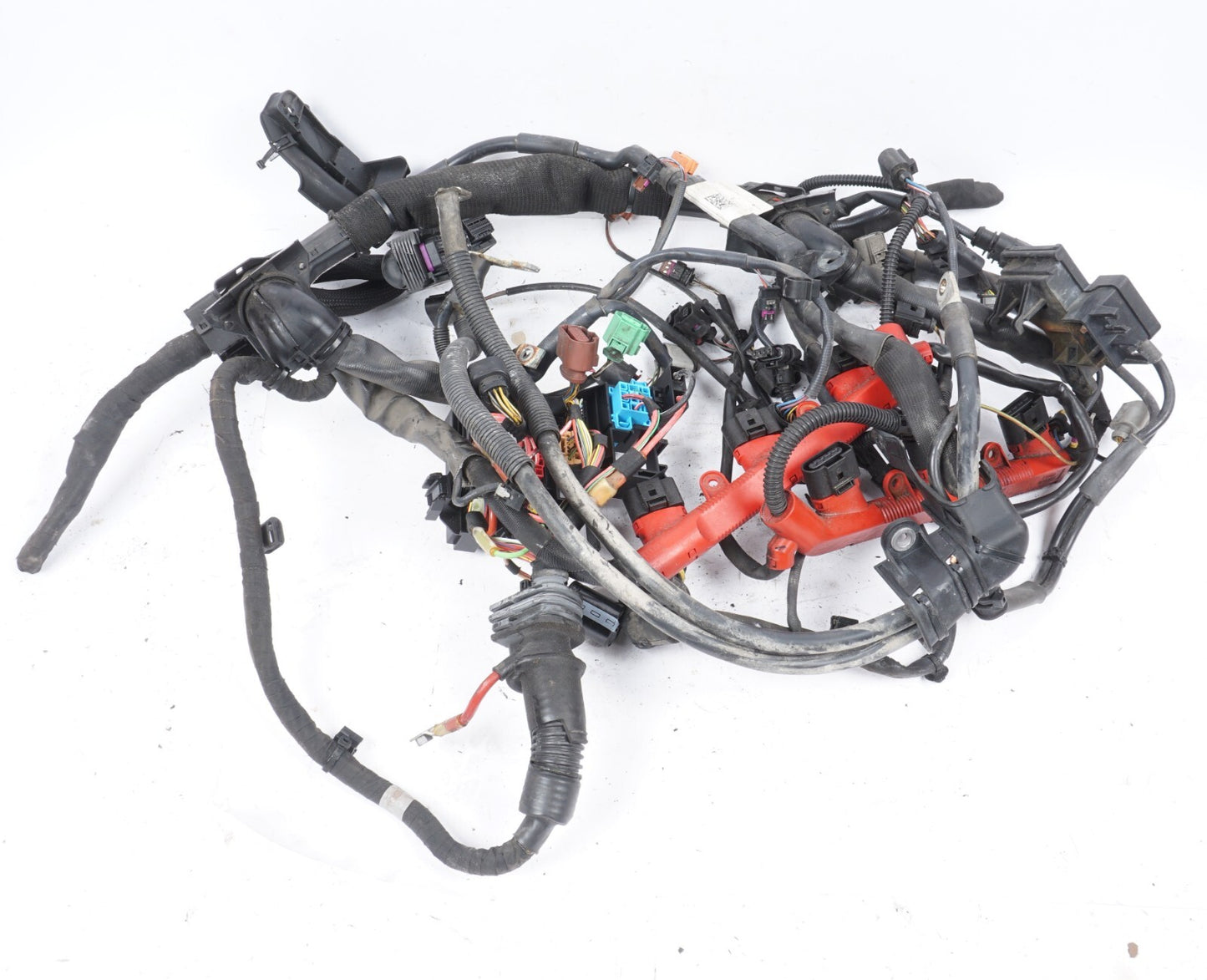 2012 - 2014 Audi A8L A8 3.0L Engine Wire Harness 4H1971713CR OEM