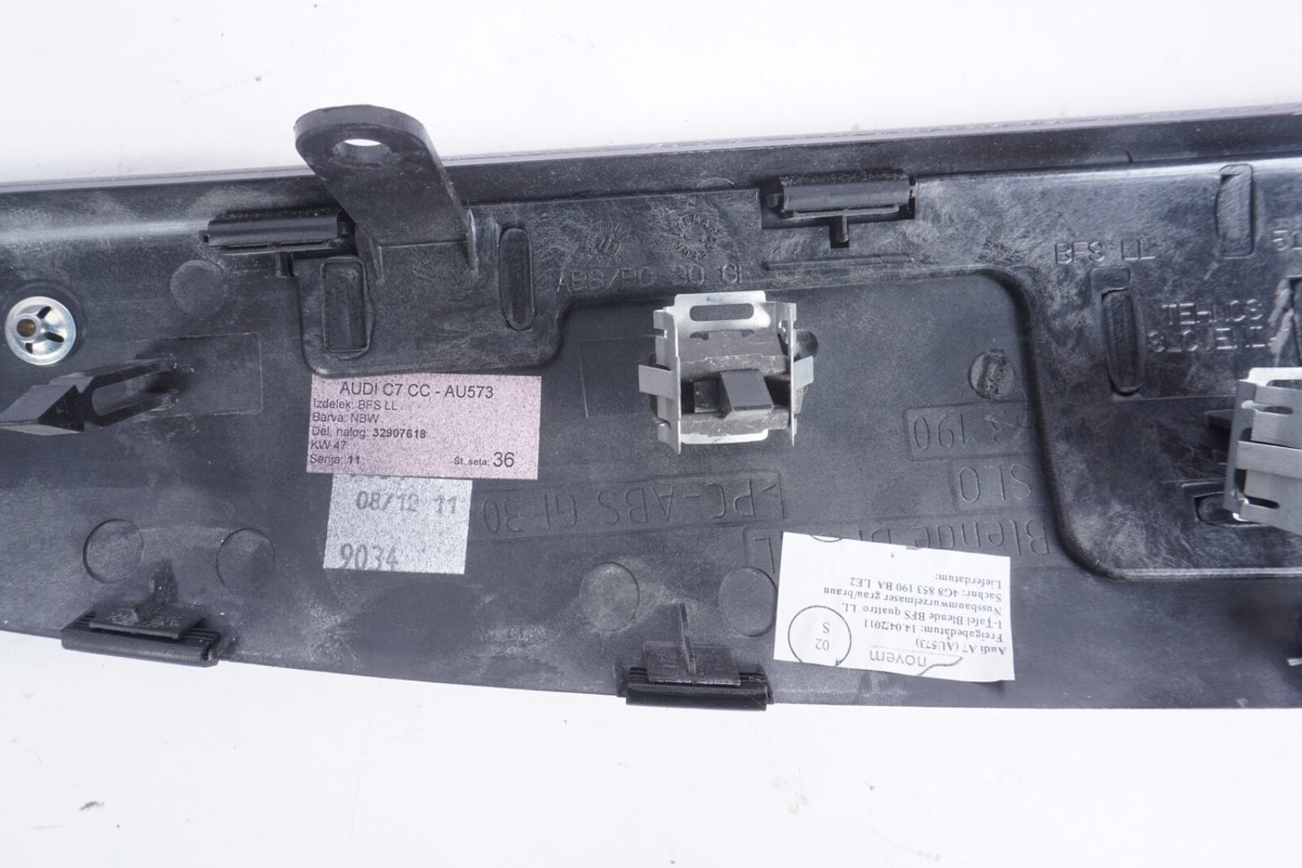 2012 - 2018 AUDI A7 QUATTRO DASHBOARD TRIM BEZEL MOLDING COVER PANEL OEM