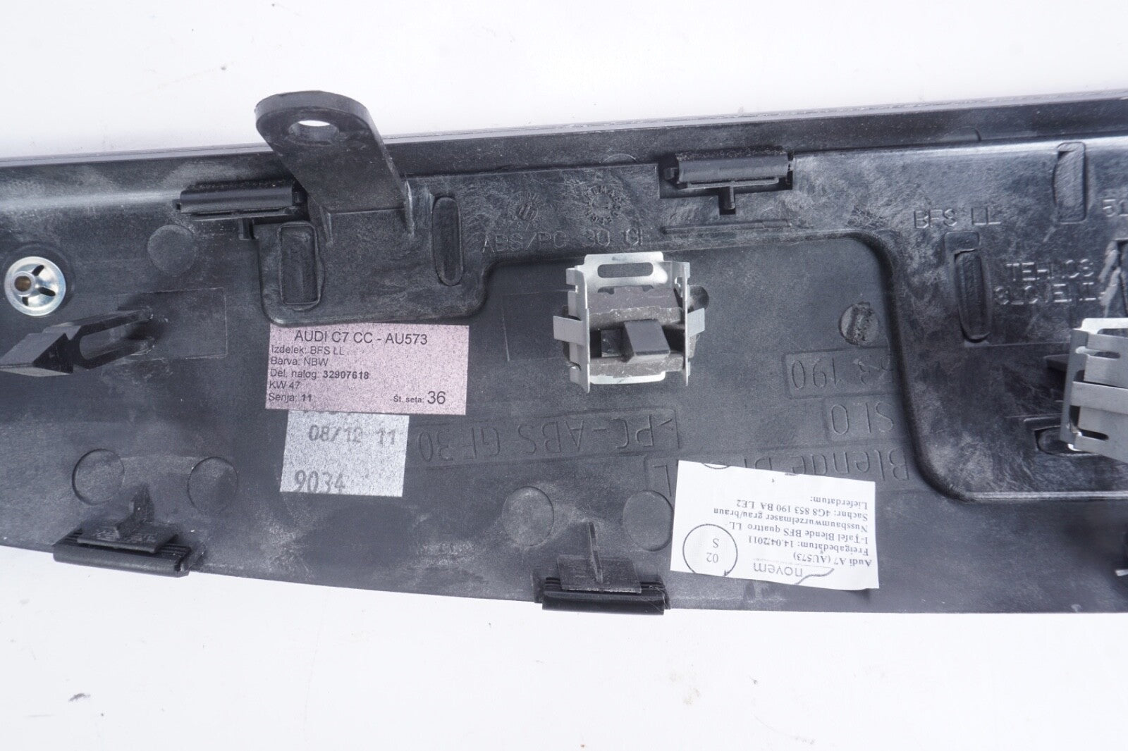 2012 - 2018 AUDI A7 QUATTRO DASHBOARD TRIM BEZEL MOLDING COVER PANEL OEM