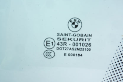 13-19 OEM BMW F06 640 650 M6 Front Left Side Door Window Glass
