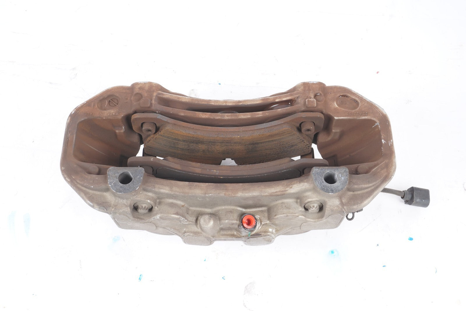 11-18 Porsche Cayenne 958 4.8l Front Left Driver Side Brake Caliper OEM