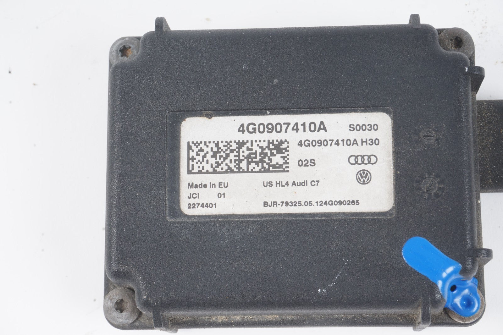 11-17 AUDI A8 A8L S8 GARAGE DOOR HOMELINK CONTROL MODULE 4G0907410A  OEM
