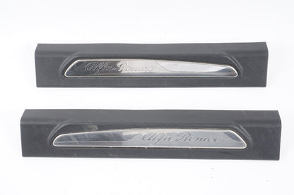 17 - 22 Alfa Romeo Giulia FRONT DOOR SILL SCUFF PLATE COVER LEFT & RIGHT OEM