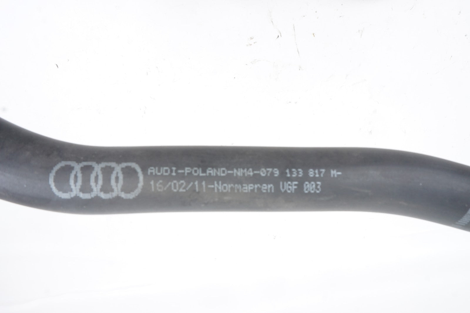 2011 2012 Audi A8 4.2l Secondary Air Pump Hose Line 079133817M OEM