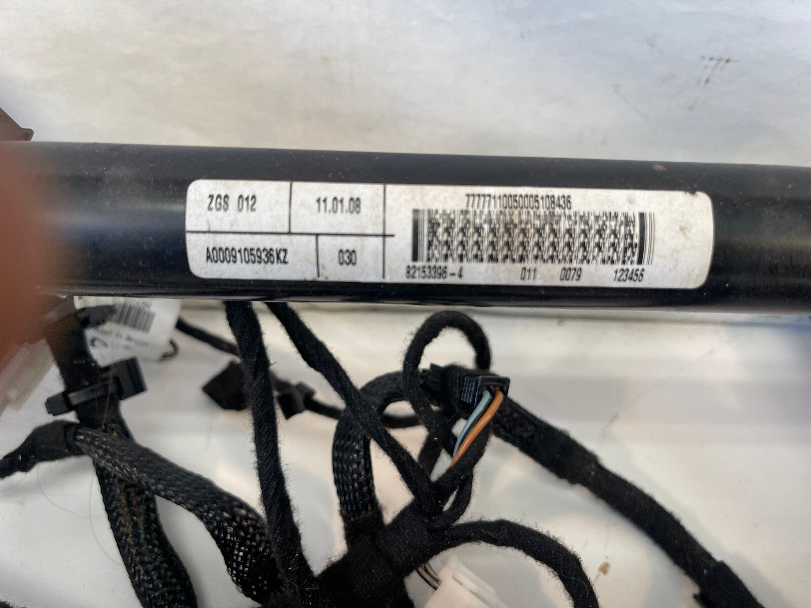 MERCEDES W251 W164 X164 R350 FRONT RIGHT PASS SEAT TRACK RAIL W/ WIRE OEM