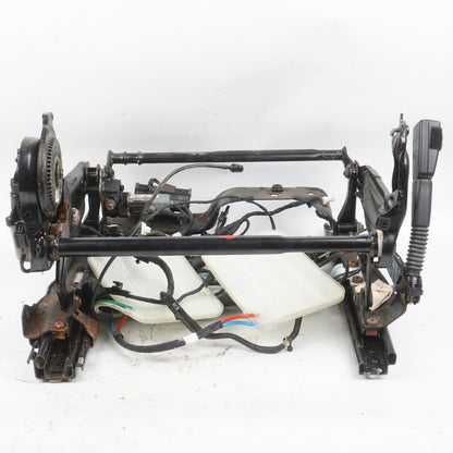 2012-2018 BMW 650i 640i F13 FRONT LEFT SIDE SEAT LOWER TRACK FRAME & MOTORS OEM