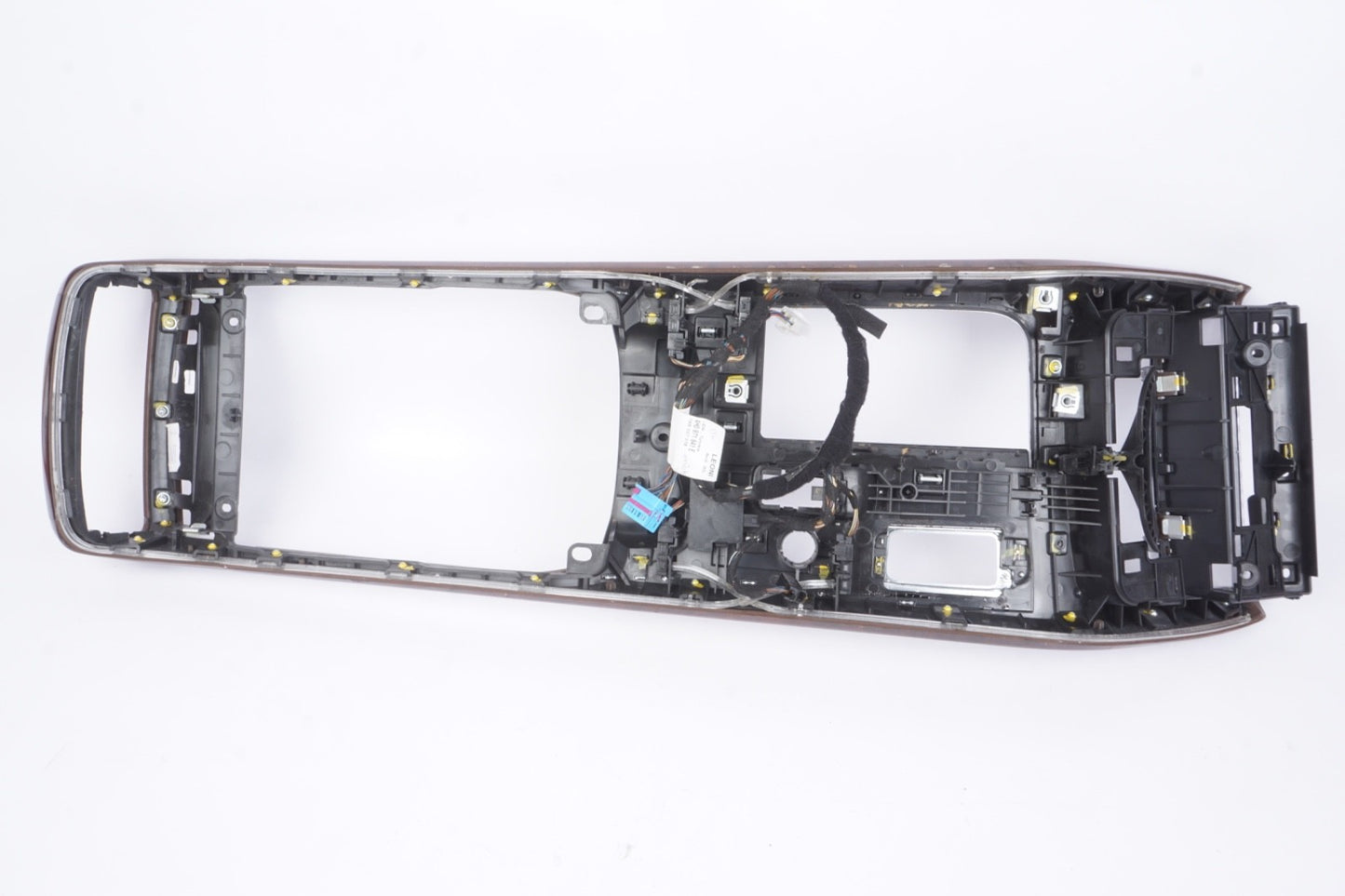 11-16 AUDI A8 S8 FRONT CENTER UPPER CONSOLE WOOD TRIM BEZEL OEM
