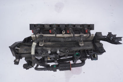 14 - 17 Fiat 500L 1.4l Intake Manifold w/ Fuel Injectors OEM 36k