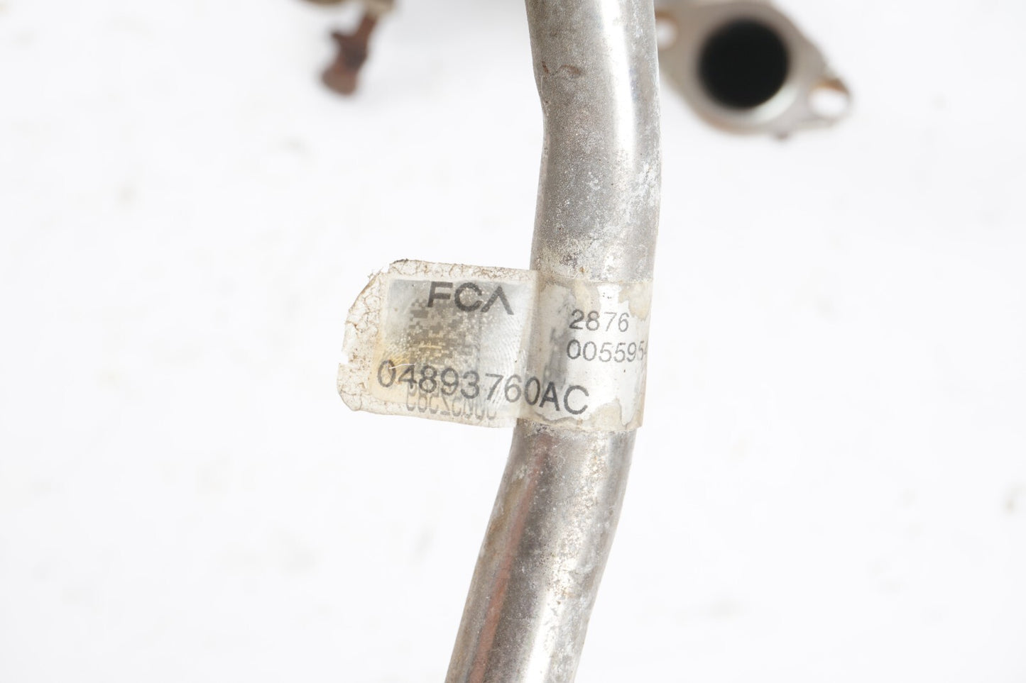 2017 - 2019 ALFA ROMEO GIULIA 2.0L TURBOCHARGER OIL HOSE TUBE LINE PIPE OEM