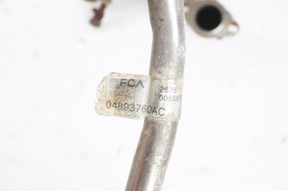 2017 - 2019 ALFA ROMEO GIULIA 2.0L TURBOCHARGER OIL HOSE TUBE LINE PIPE OEM