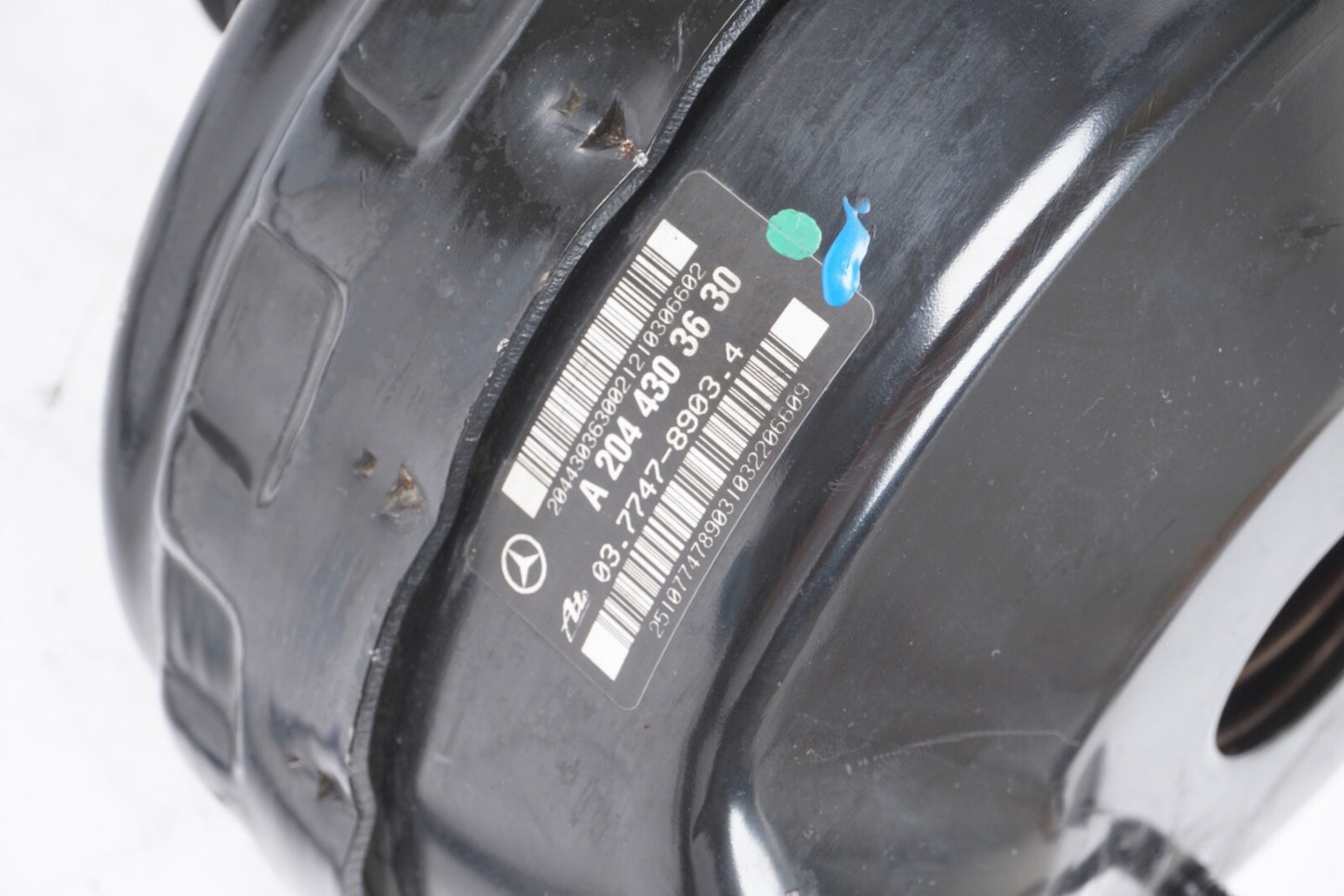 08-15 Mercedes W204 C300 E350 Master Cylinder Power Brake Booster 2044303630 OEM