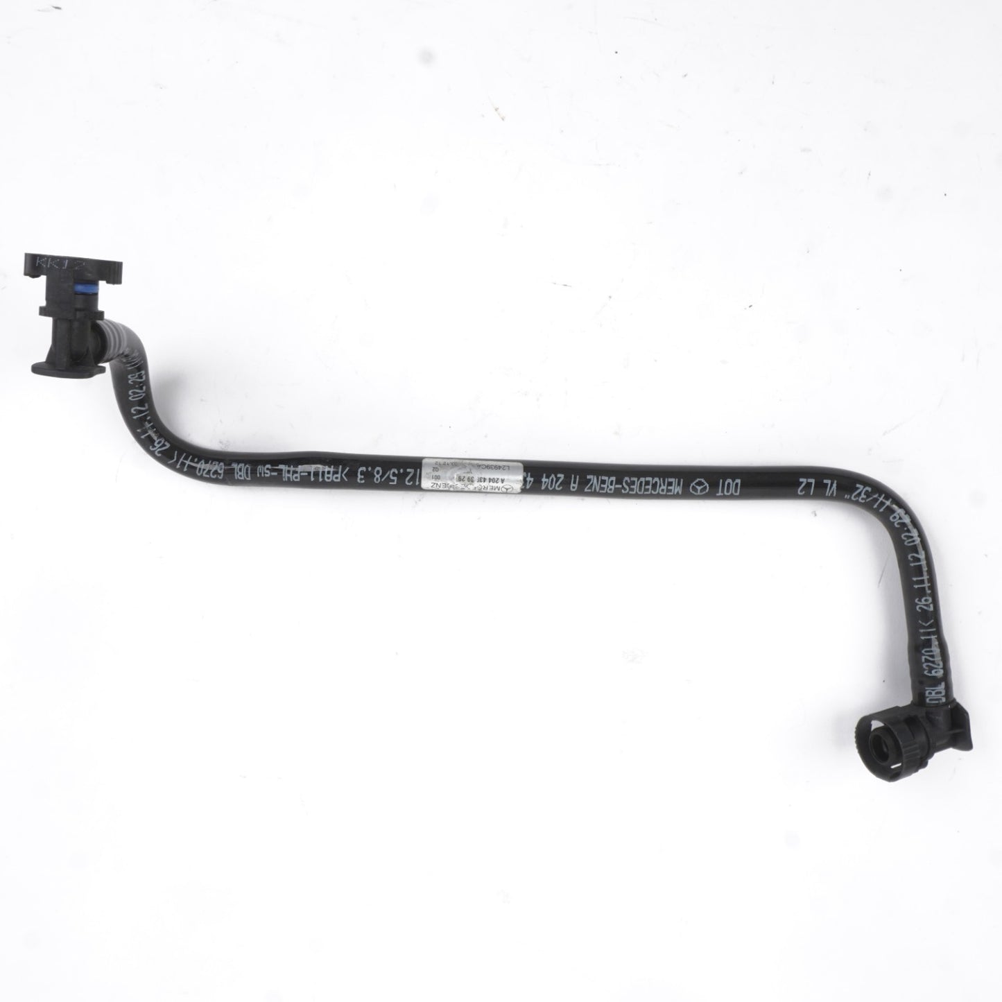 12-14 Mercedes W207 E350 Brake Master Cylinder Power Booster Line Hose OEM