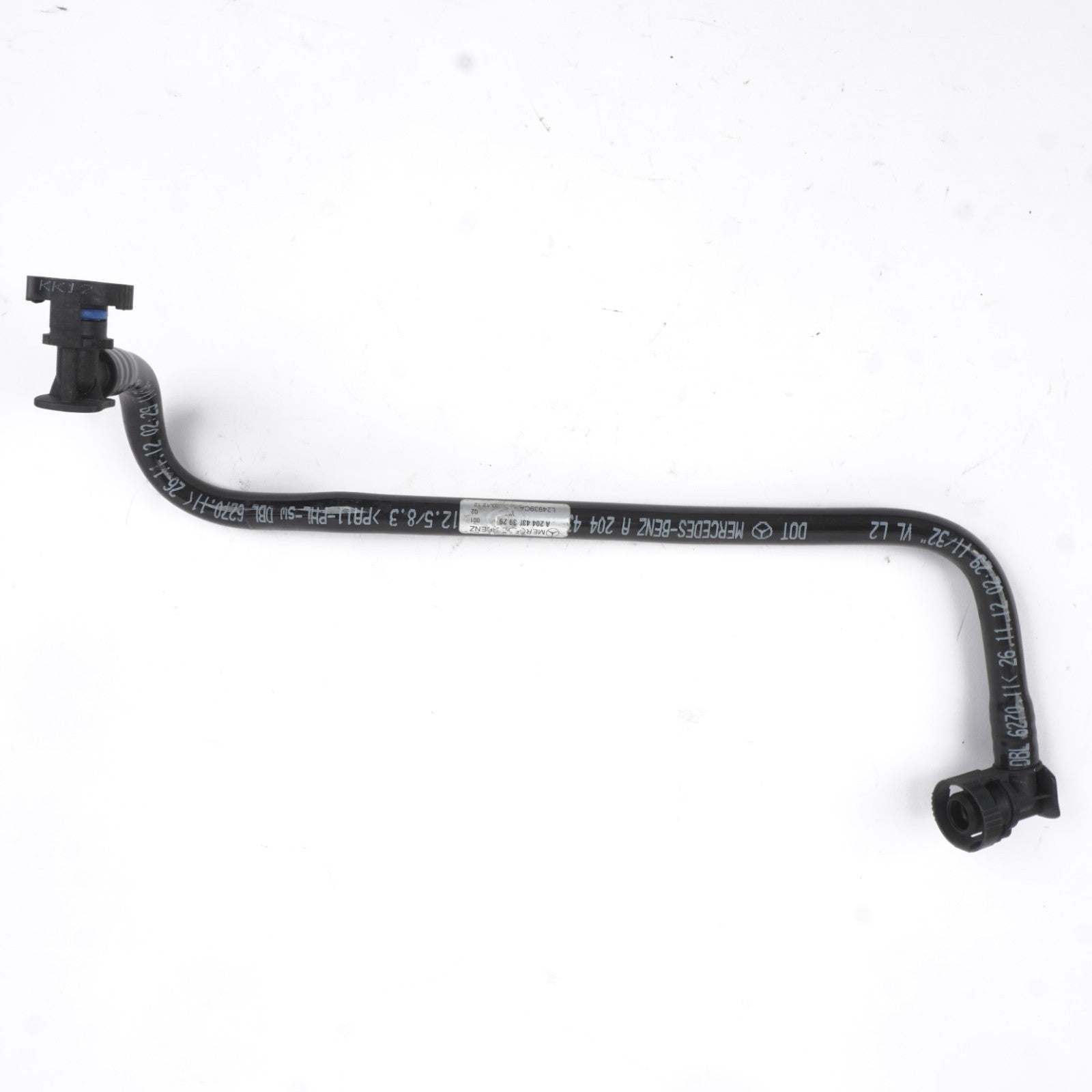 12-14 Mercedes W207 E350 Brake Master Cylinder Power Booster Line Hose OEM