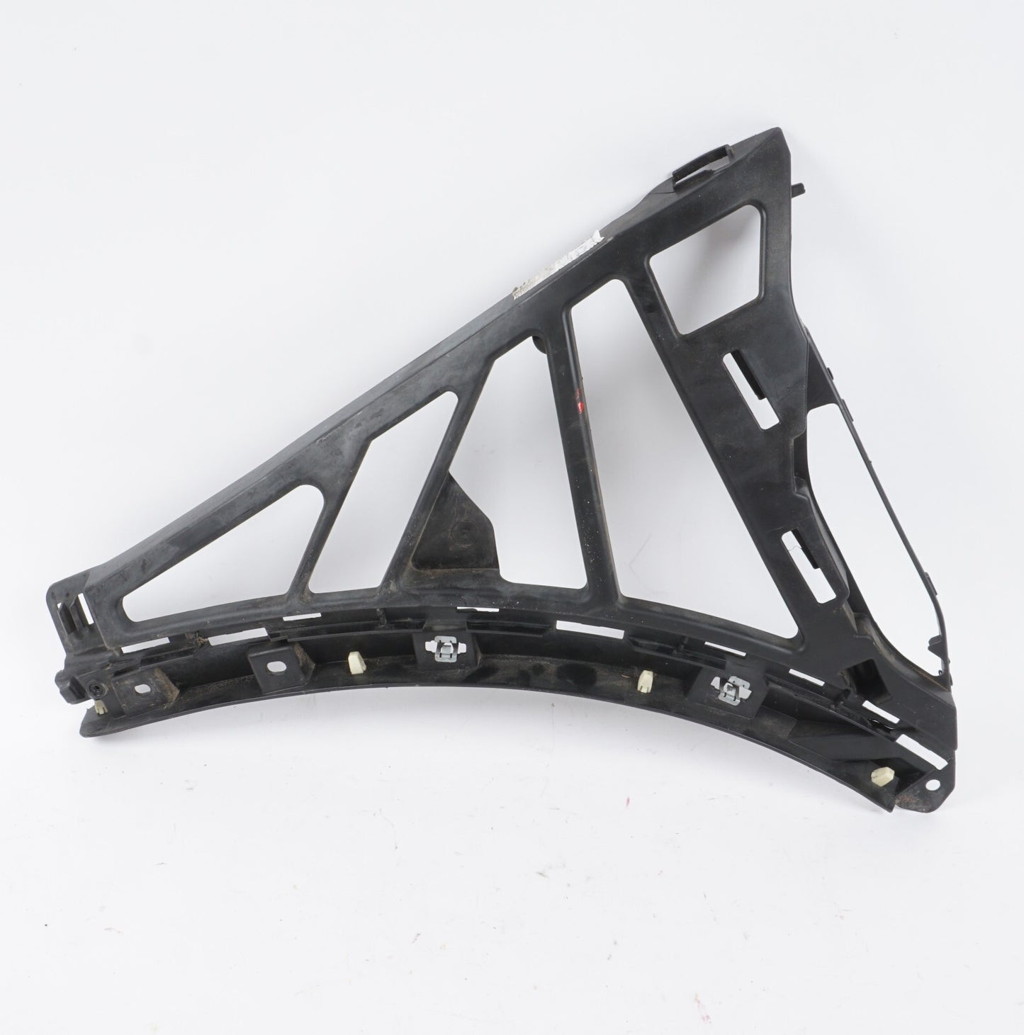2011-2014 PORSCHE CAYENNE FRONT LEFT DRIVER SIDE BUMPER BRACKET GUIDE OEM