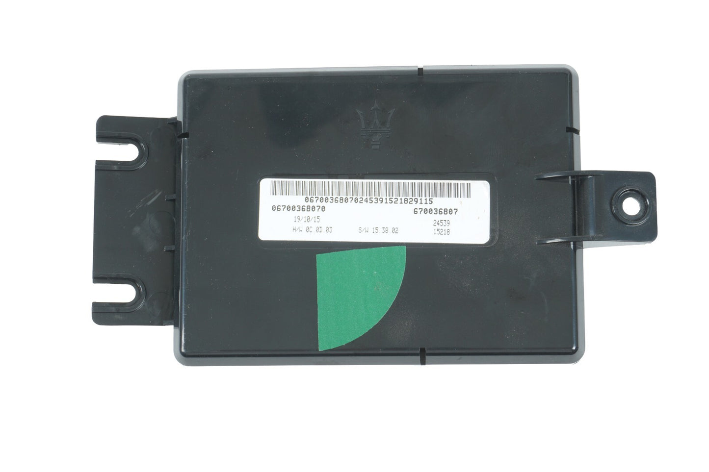 14-17 MASERATI QUATTROPORTE TEMPERATURE CLIMATE CONTROL MODULE 670036807  OEM
