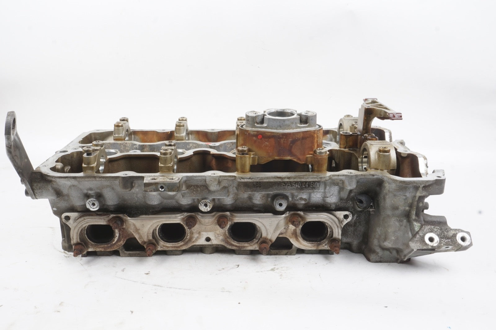 08-17 BMW F12 650i 750i 550i X6 N63 4.4L V8 Engine Cylinder Head Left Side OEM