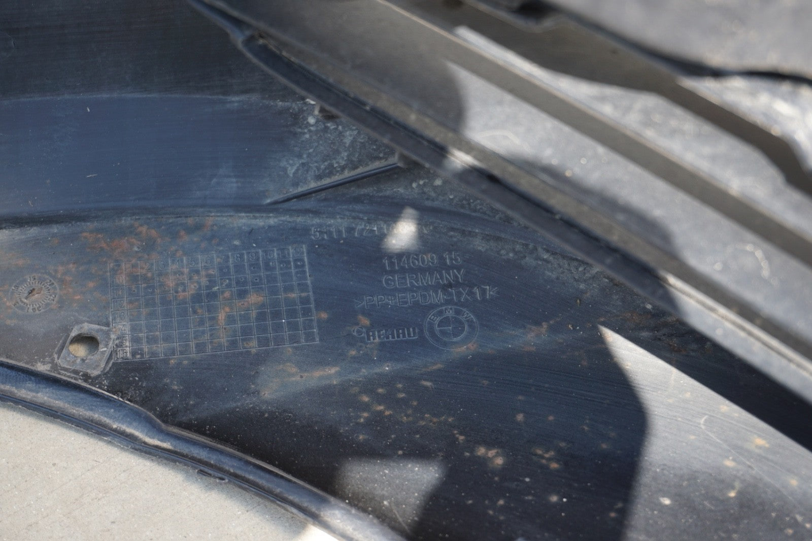 2012 2013 2014 2015 BMW 650 FRONT BUMPER  51117282904 OEM