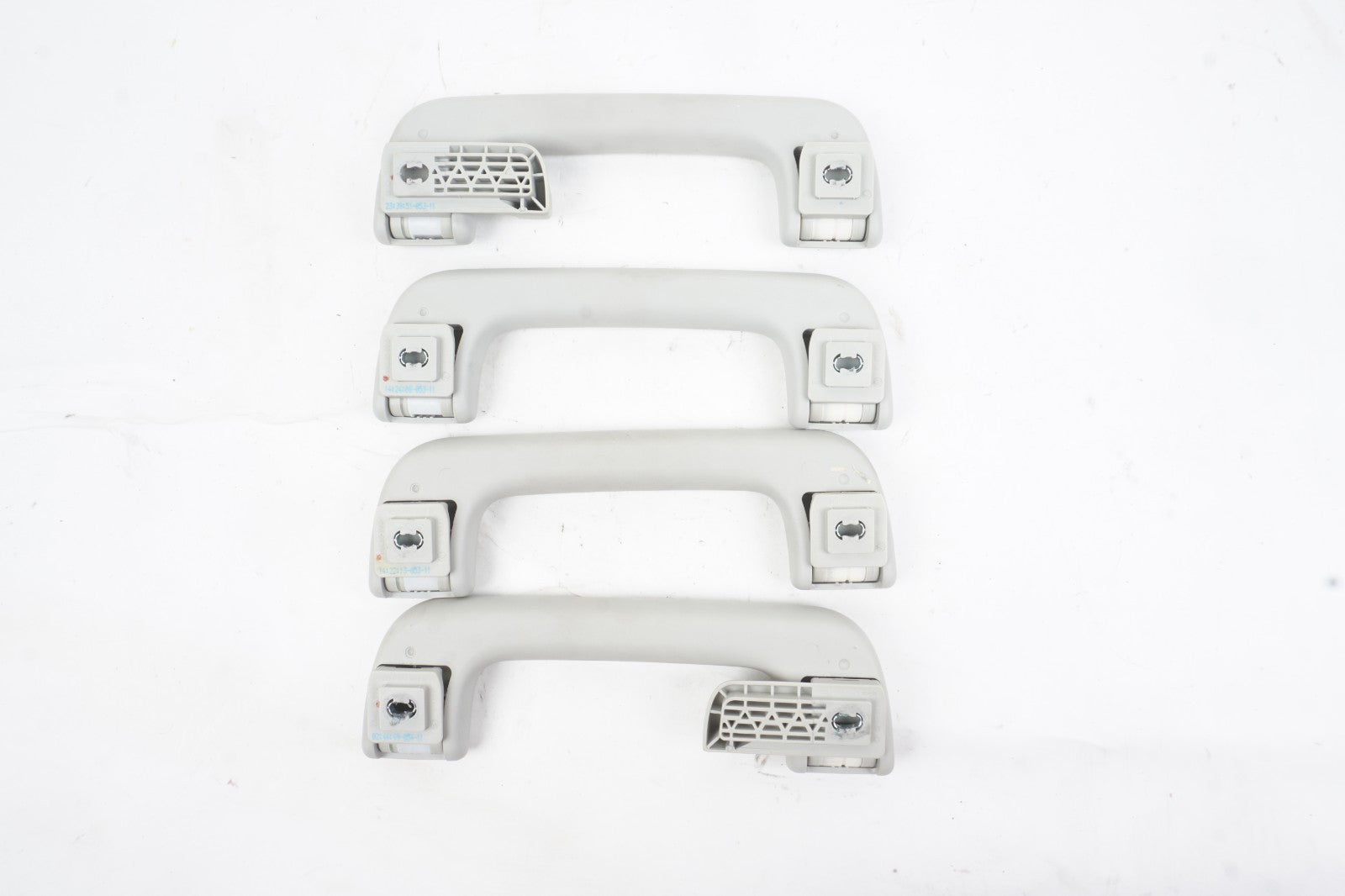 2011 - 2017 Audi D4 A8 A8L Upper Roof Grab Handle Front & Rear Set Of 4 OEM