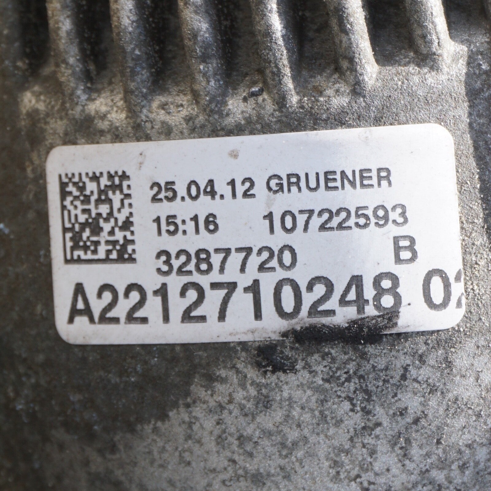 13-14 Mercedes W204 C300 4Matic AWD AT Automatic Transmission 722.960 80k