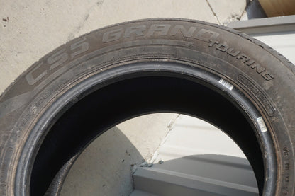 2x Used 225/50 R18 Cooper CS5 Grand Touring Tires 9.5mm Tread 225/60/16