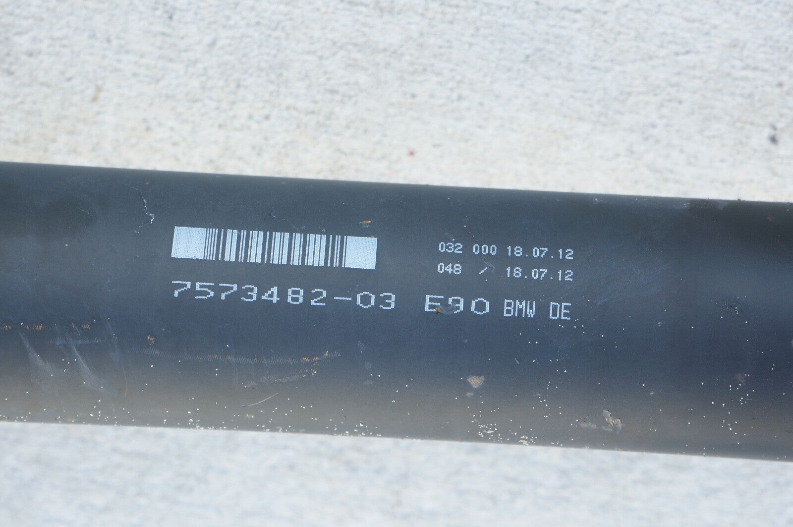 2007 - 2013 BMW 328XI  COUPE AWD DRIVE SHAFT 7573482
