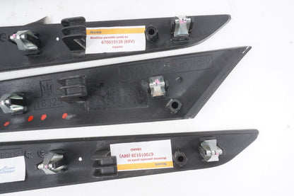 2014 - 2017 Maserati Ghibli S 3.0L Door Wood Trim Molding Set Of 4 OEM
