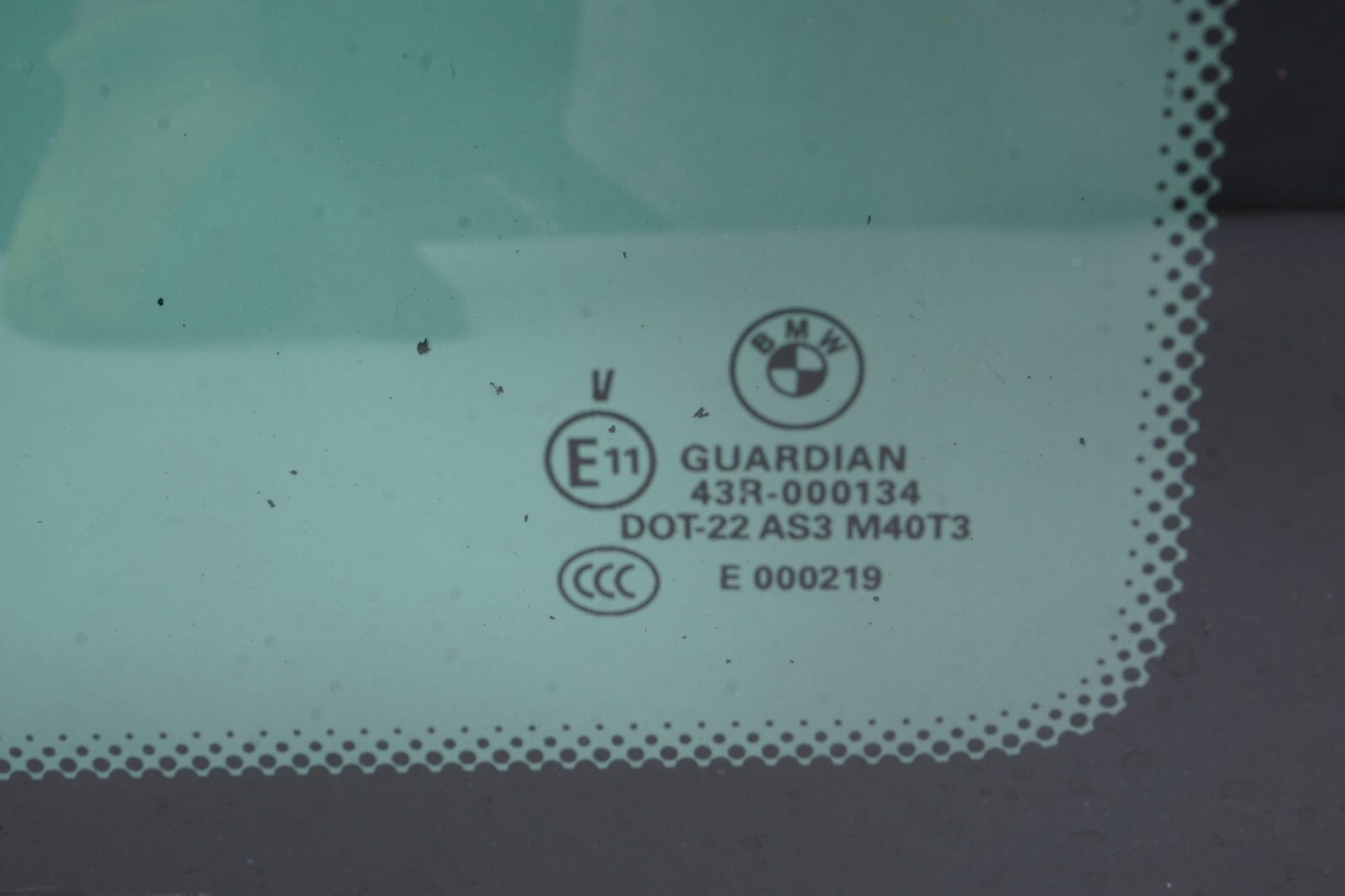 2011 - 2017 Bmw X3 F25 Rear Right Passenger Side Quarter Window Glass OEM