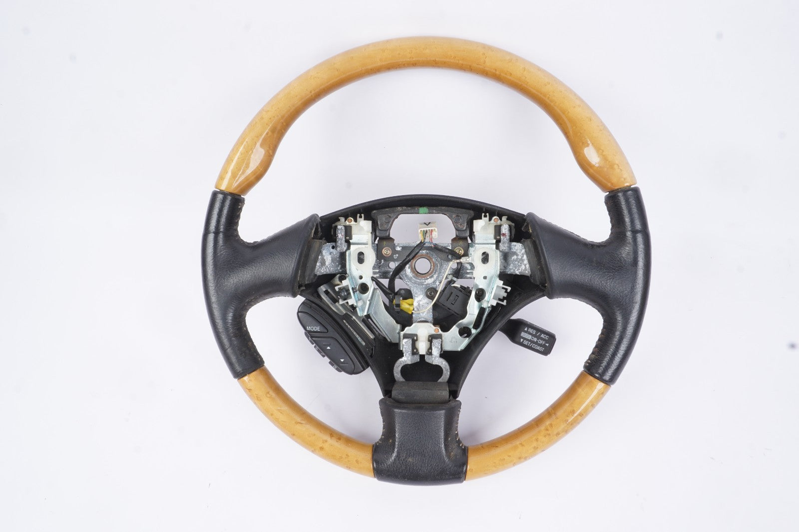 2002 - 2010 LEXUS SC430 DRIVER STEERING WHEEL LEATHER WOOD ASSEMBLY OEM