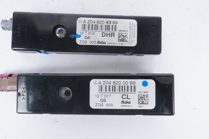 10-17 Mercedes W207 E350 E550 Antenna Amplifier Set of 2 OEM