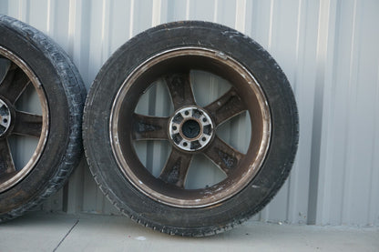 07-13 Mercedes W221 S550 CL500 Alloy Wheel Rim 9.5Jx19H2 & Tire SET Of 4 OEM