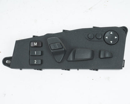 2008 - 2013 BMW X6 FRONT RIGHT PASSENGER SEAT CONTROL SWITCH OEM